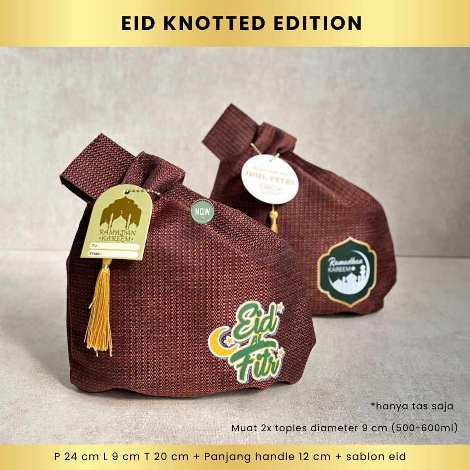 

FITRI JOY KNOTTED BROWN EID EDITION UK 24 x 9 x 20 cm goodie bag