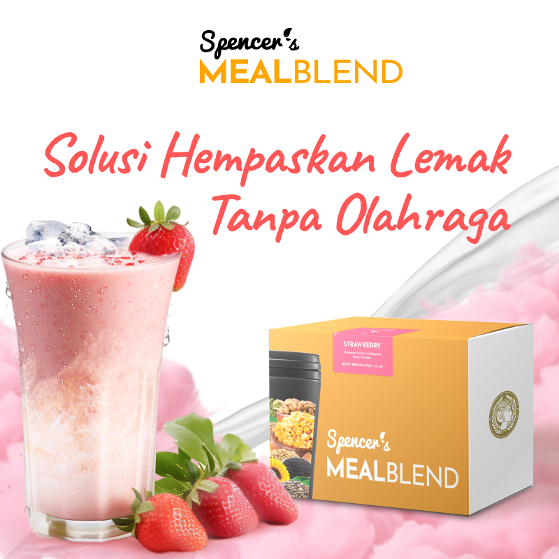 

Spencer's MealBlend Original - Kandungan Nutrisi Tinggi Bantu Susut Lingkar Pinggang Alami