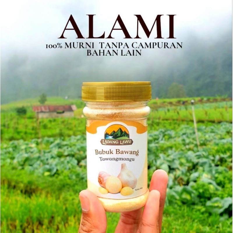 

bawang putih bubuk asli Tawangmangu