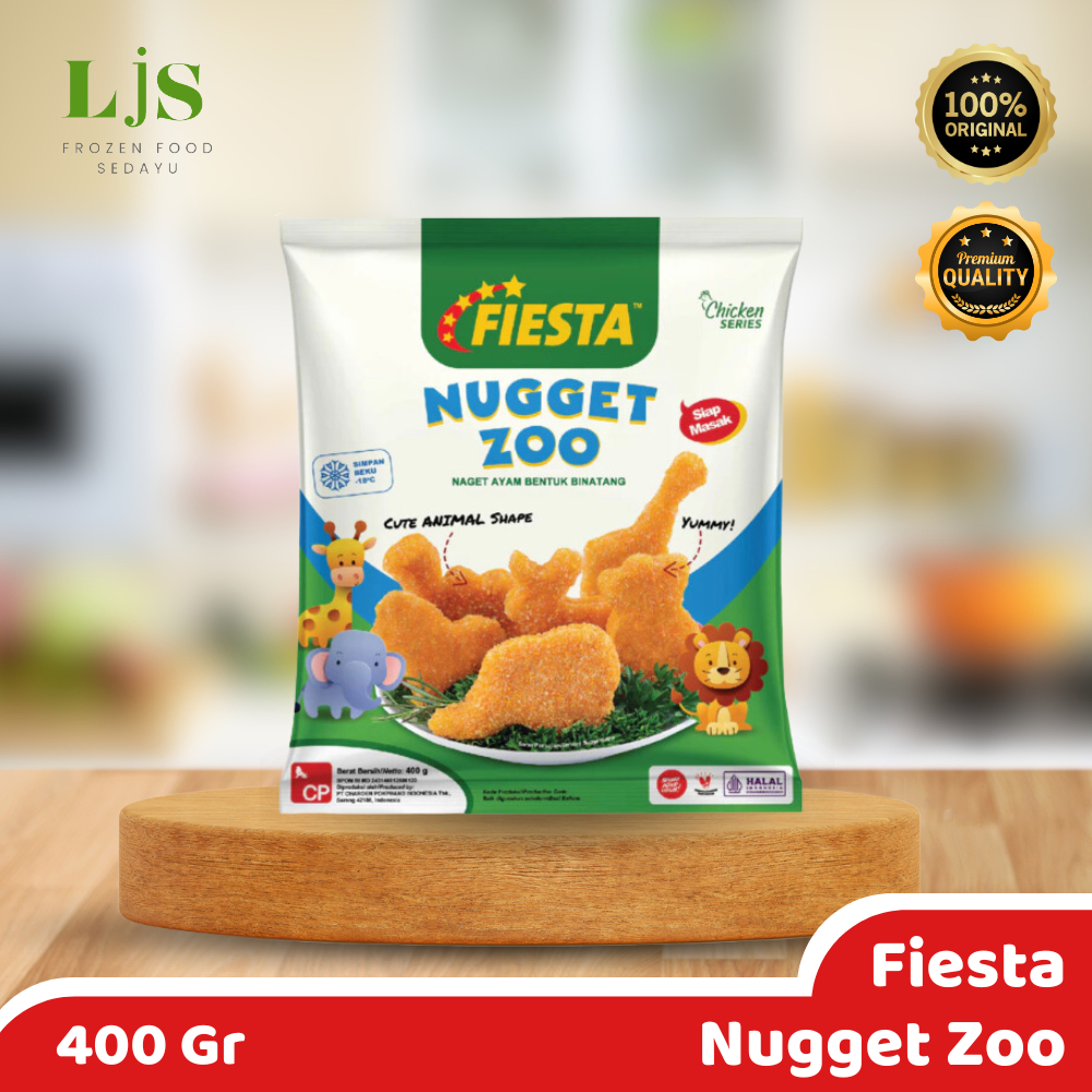 

Fiesta Nugget Zoo I Naget Ayam Bentuk Binatang 400 Gr