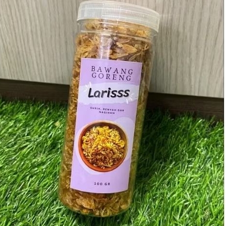 

Bawang Goreng Larisss Premium 100gr asli tanpa campuran | Fried Shallots