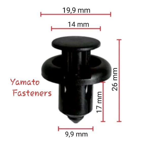 ORIGINAL KANCING KLIP  BEMPER GRIL SPAKBOR BRIO BRV CRV HRV JAZZ FREED CIVIC ACCORD MODEL CENGKEH MA