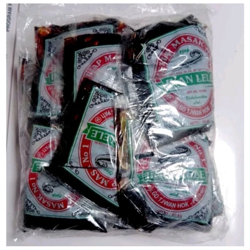 

kecap lele 50 ml 1pack isi 12pcs