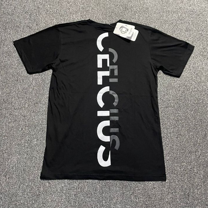 Kaos Celcius Hitam Pria katun premium high quality distro