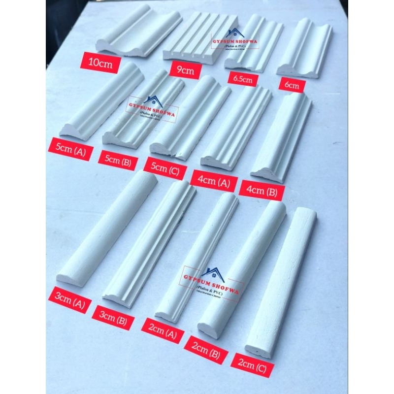 Lis wallmoulding gipsum mix semen / wallmoulding list gypsum / moulding / wallmoulding abstrak / mol