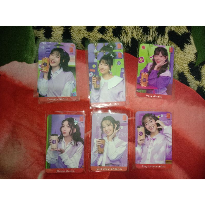 Photocard Chatime X JKT48 V2