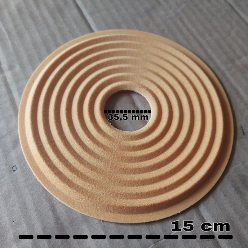 Demper membran pir per  speaker spiker spk speker 10 inch 10in 12 inch 12in