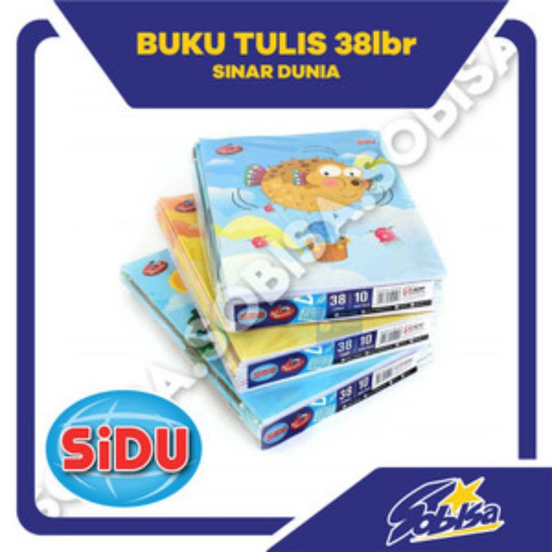 

Buku Tulis SIDU Berkualitas - 38 Lembar