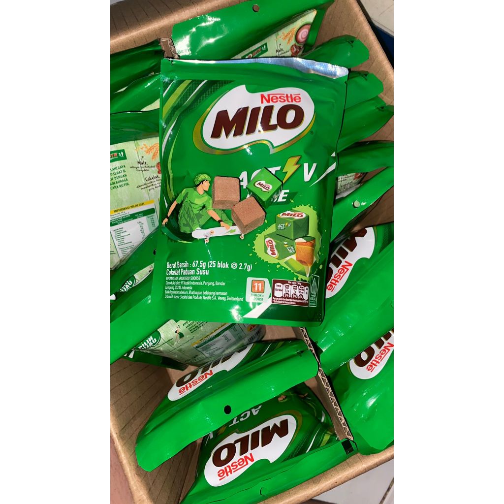 

Milo Active Cube isi 25pcs