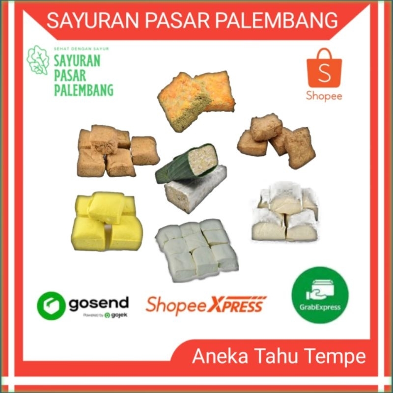 

Aneka Tahu Tempe Fresh - Sayuran Pasar Palembang