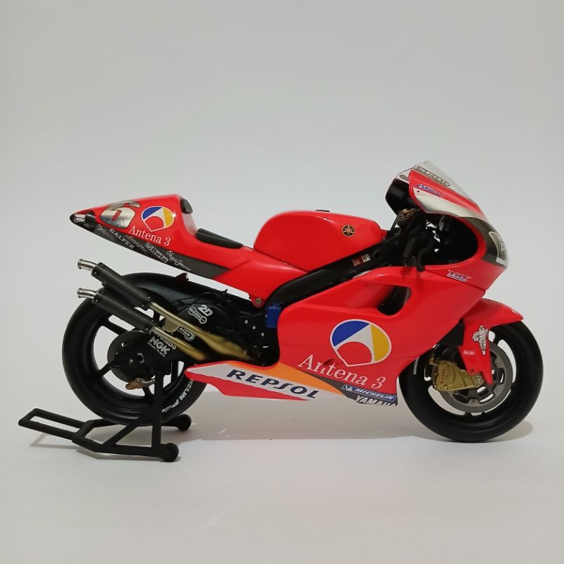 Diecast Motogp Minichamps 1/12 Yamaha YZR500 Norifumi Norick Abe 2002 D'Antin Antena 3
