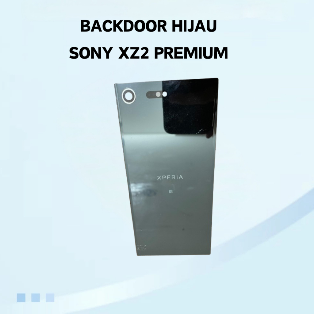 SPAREPART BACKDOOR HIJAU SONY XZ2 PREMIUM