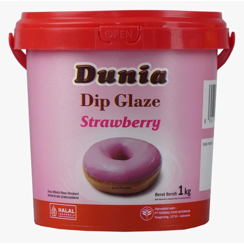 

dunia dip glaze semua rasa 1kg