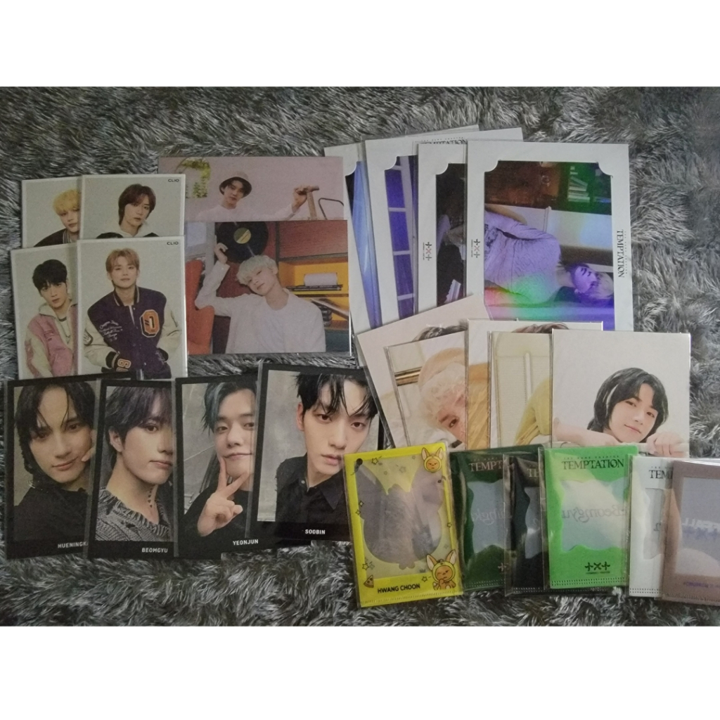 TXT - ALS FOLDING PHOTO WVJ LULLABY POB CLIO SG21 SG22 SG23 3RD MEMO 4TH MEMO 3RD MOA KIT POSTCARD Y