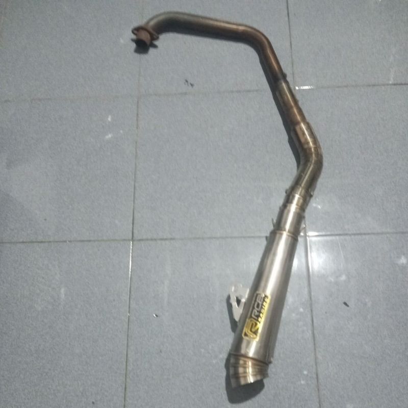 Knalpot bekas copotan motor Tiger second