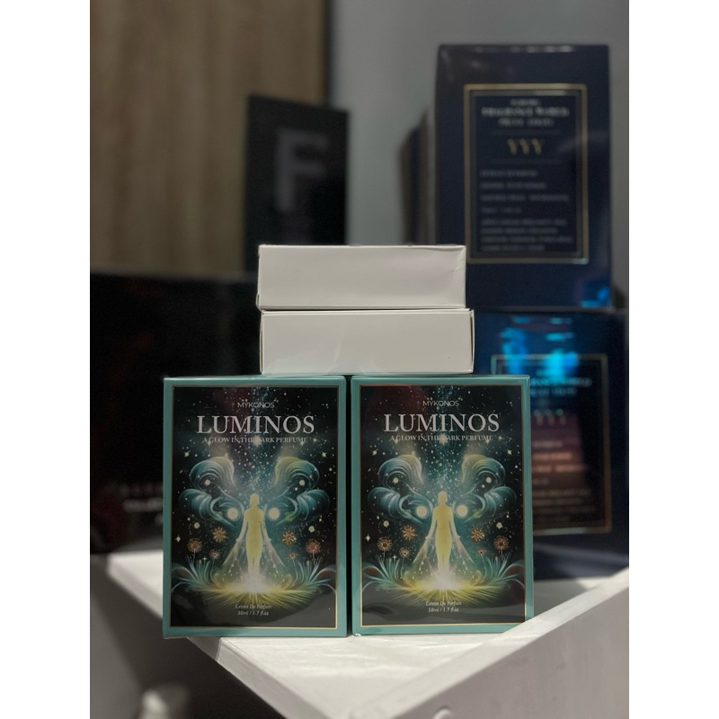 Mykonos Luminos 50ml BNIB include senter