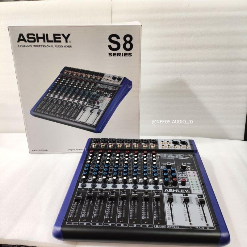 mixer 8 channel ASHLEY S8