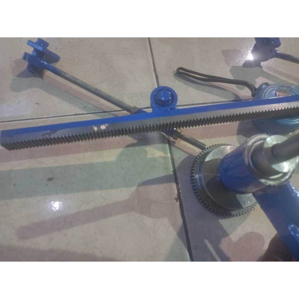 Gear Rack Mesin Sablon Cup Portable