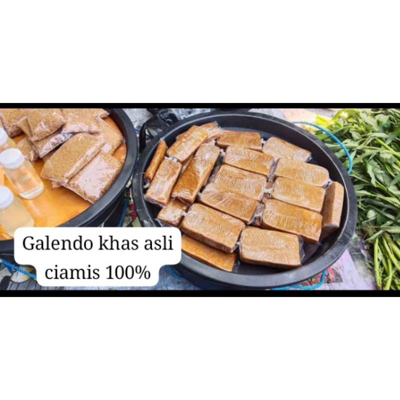 

Galendo khas asli ciamis 100% rasa manis gurih lezat