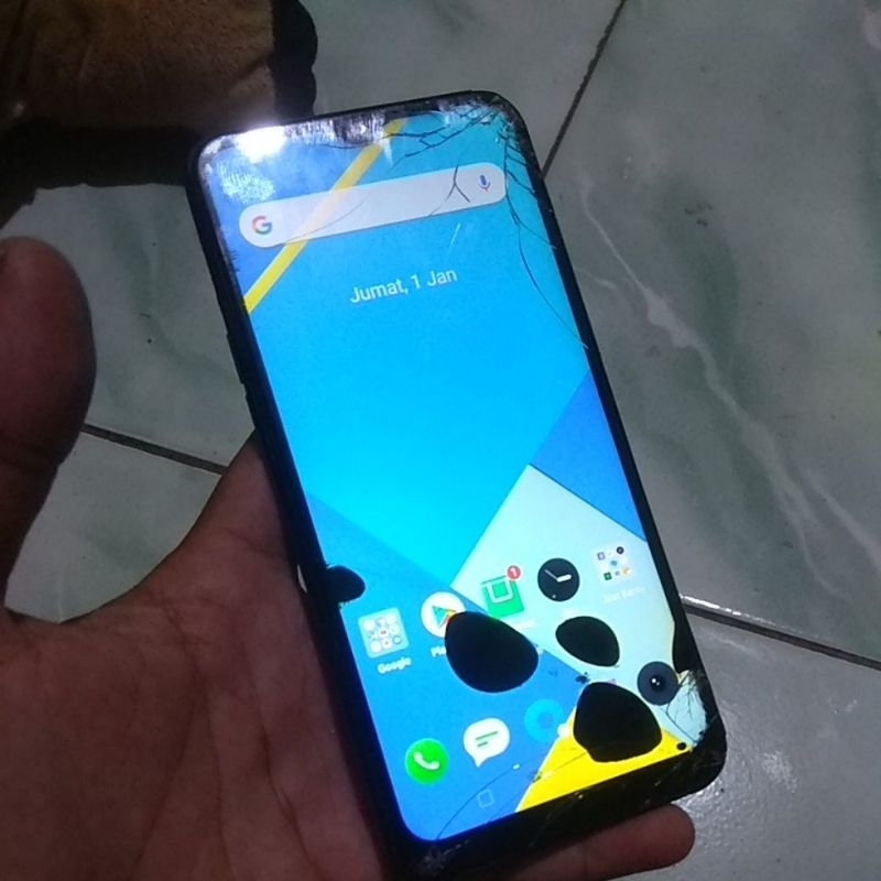 hp realmi c2 normal gada pola mesin saja