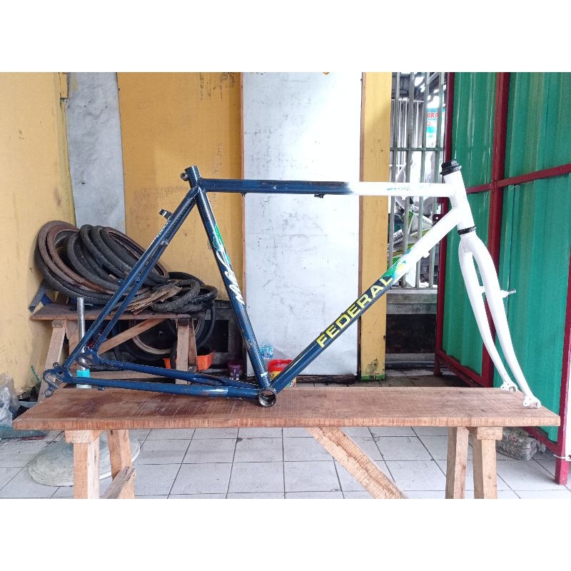 Frame set Sepeda Federal Street Cat 550 seri Awal size 21 inci