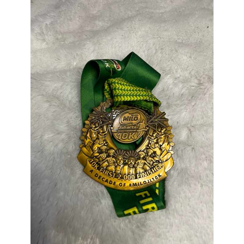 medali milo run 2019 10K