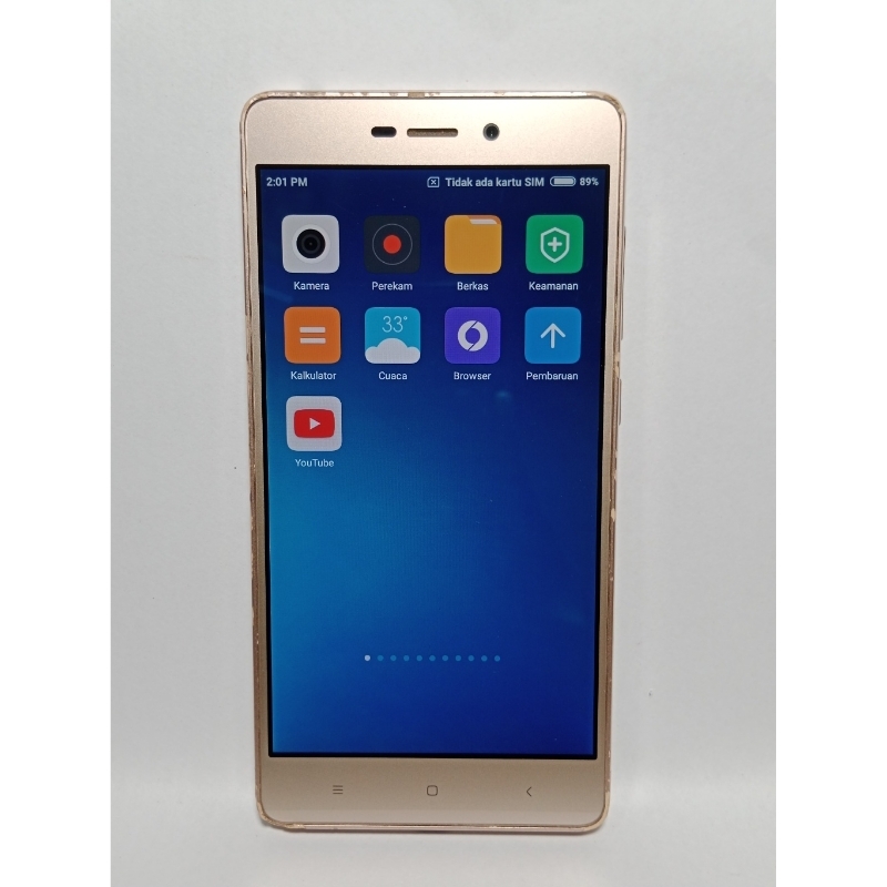 Xiaomi Redmi 3S ram 3/32 android second Harga terjangkau berkualitas siap pake