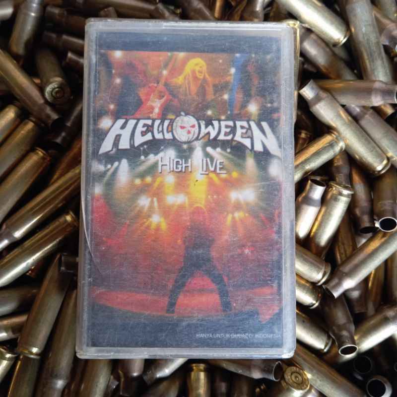 Helloween high live album. Kaset pita Helloween