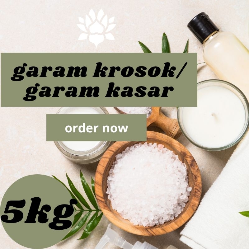 

Garam krosok kasar 5kg