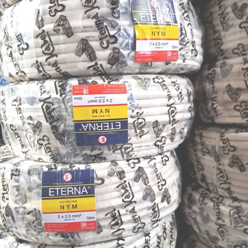 Kabel Eterna NYM 2x2.5 Per Meter