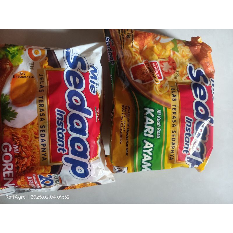 

Sedaap mie instan sedap kuah