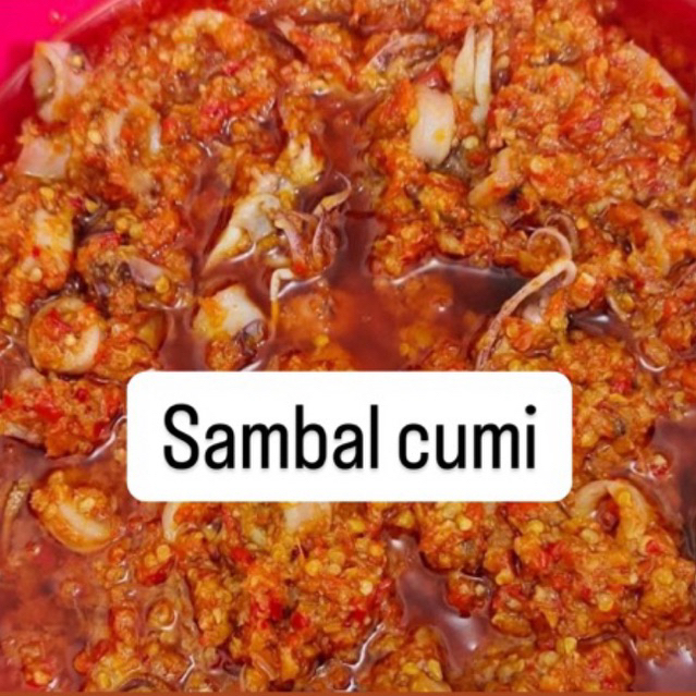 

Sambal Cumi Sambel Cumi 150 gram