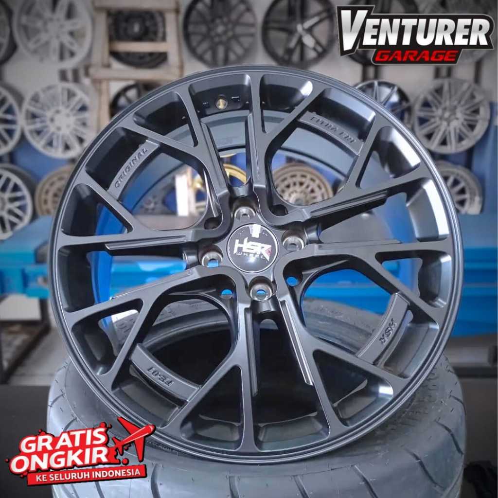 Velg mobil agya brio calya mobilio datsun ring 15 hsr wheel surabaya