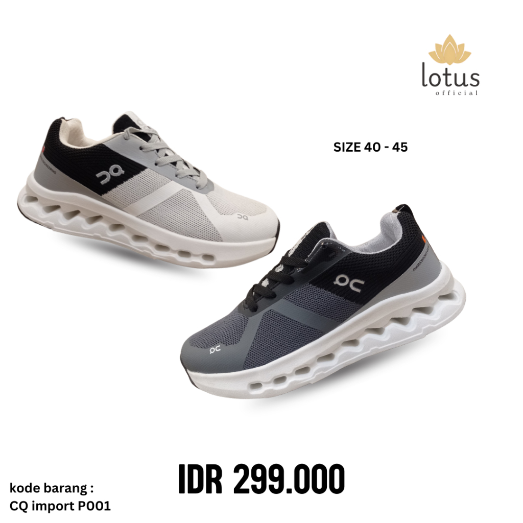 SEPATU RUNNING PRIA - QC IMPORT P001