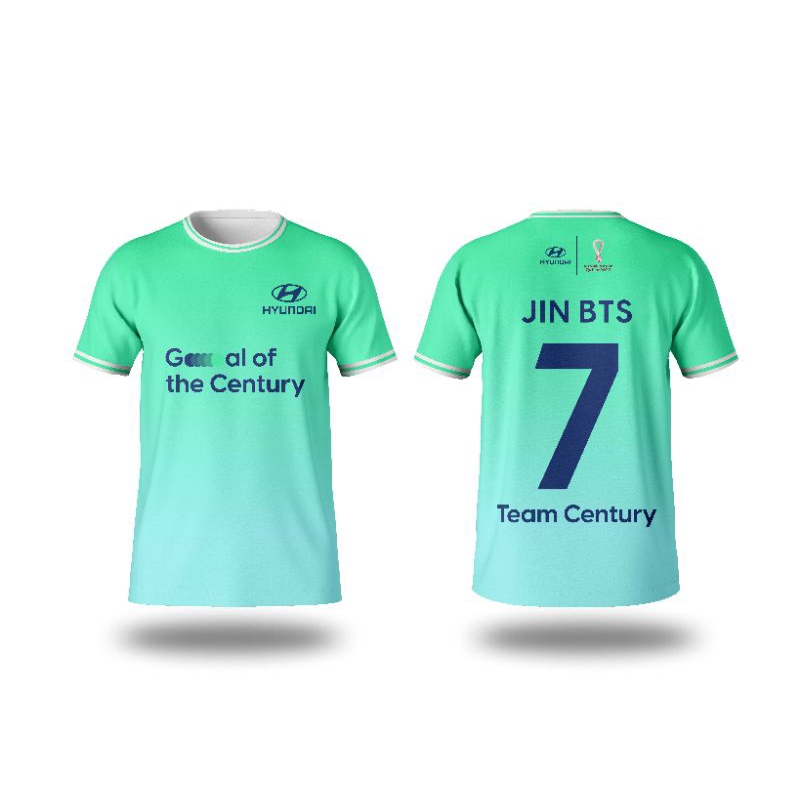 ATHREE APPAREL JERSEY BTS HYUNDAI CUSTOM
