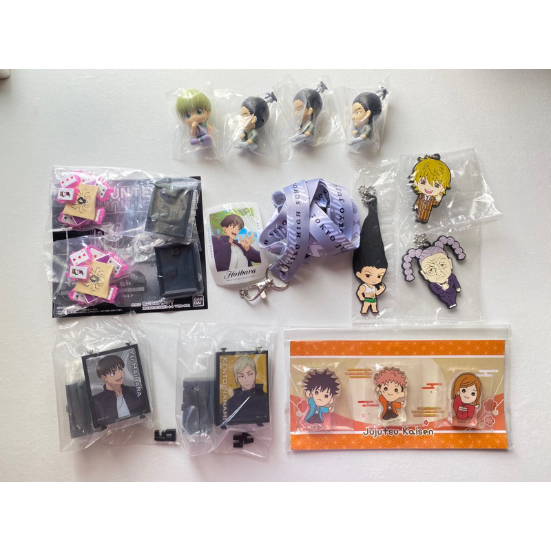 01 Assorted Merch Official Hunter X Hunter Jujutsu Kaisen HXH JJK