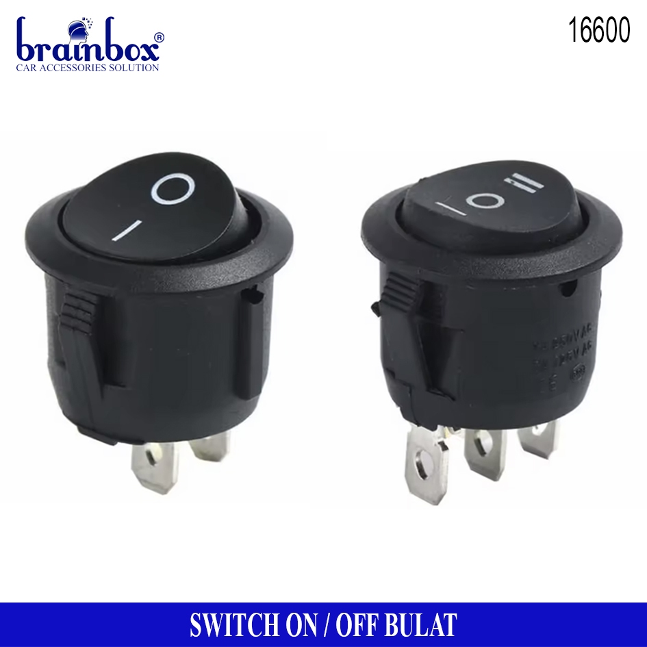 Saklar Switch ON OFF Bulat