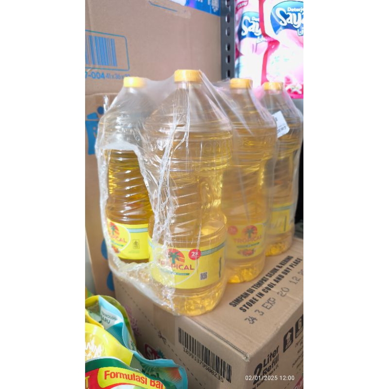 

Tropical Minyak Goreng Kemasan Botol 2 Liter