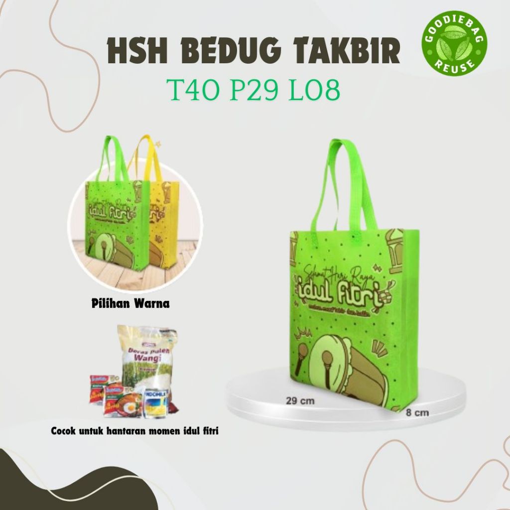 

tas parcel lebaran / goodie bag idul fitri murah 40 29 08 kuat 6kg