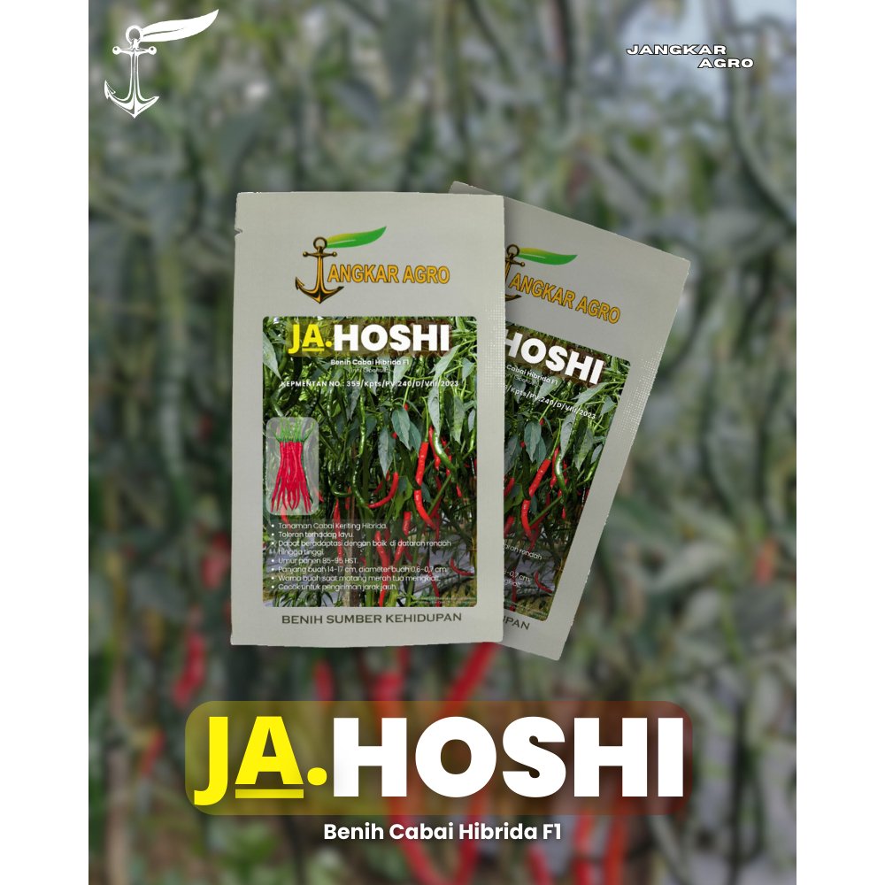 JA HOSHI, Benih Cabai Merah Keriting CMK 10 gram
