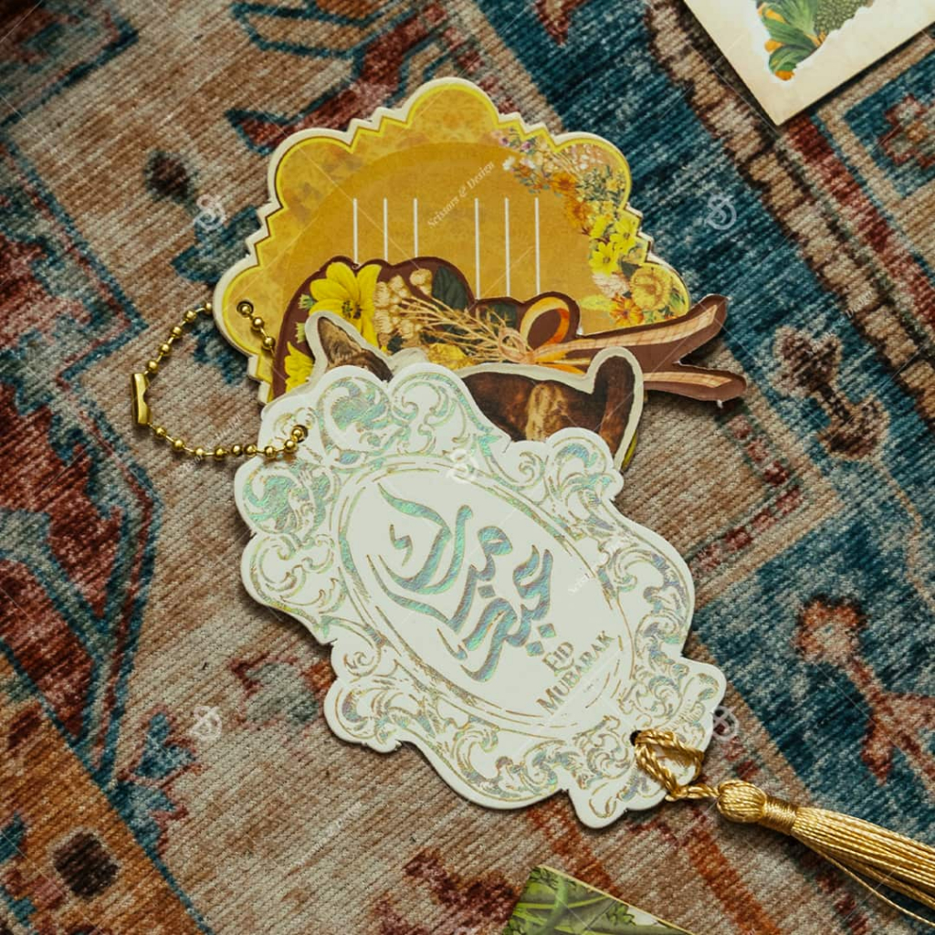

Scissors & design Hangtag Hard Ramadhan / Eid Fitr