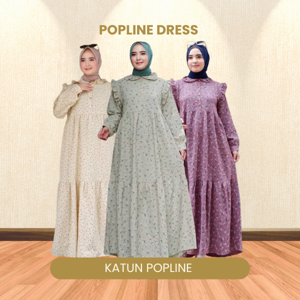 Popline dress SALE Olivia MJ