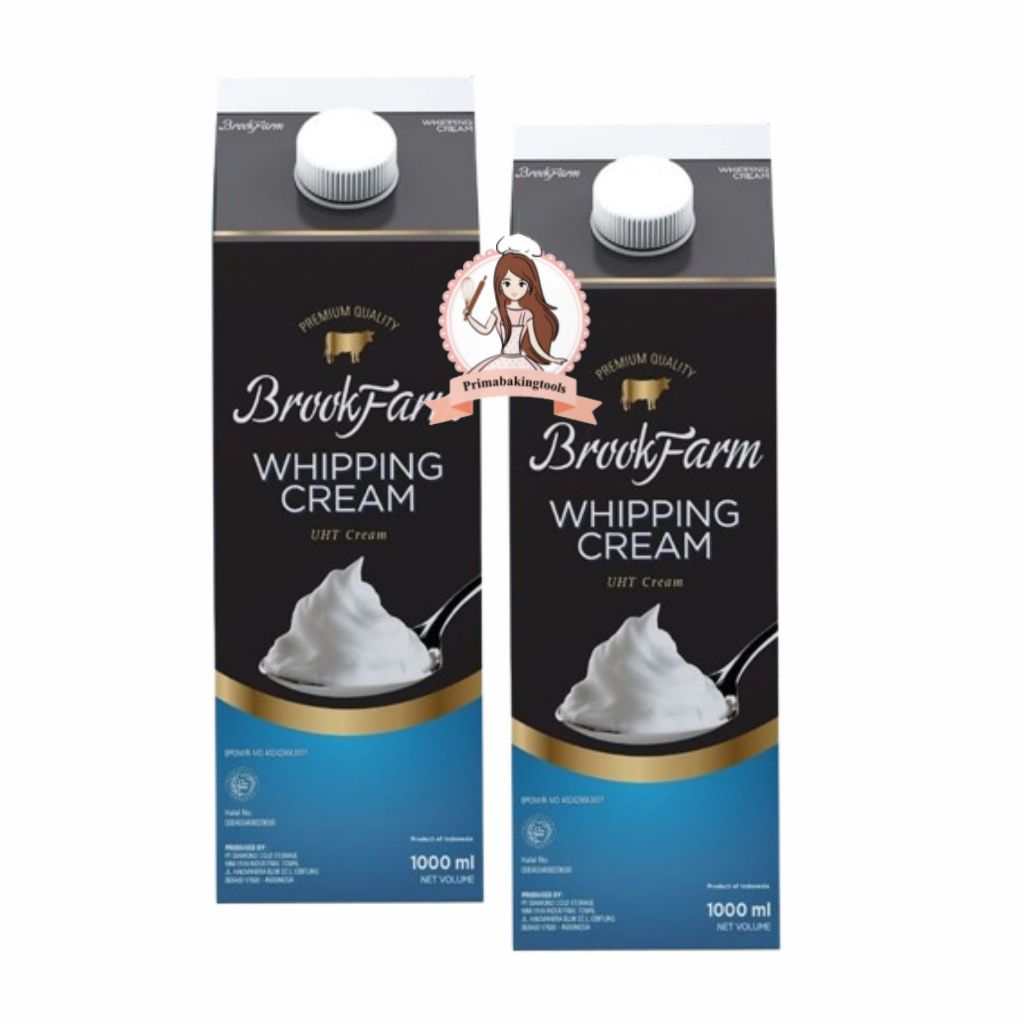 

brookfarm whipping cream 1ltr