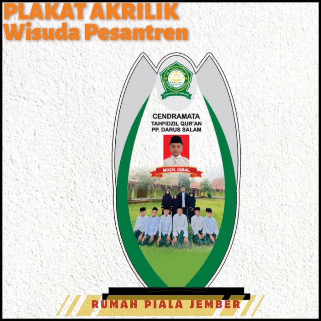 Plakat Wisuda Pondok Pesantren Plakat Wisuda Madrasah Diniyah Plakat Wisuda PONPES Plakat Akhissunna