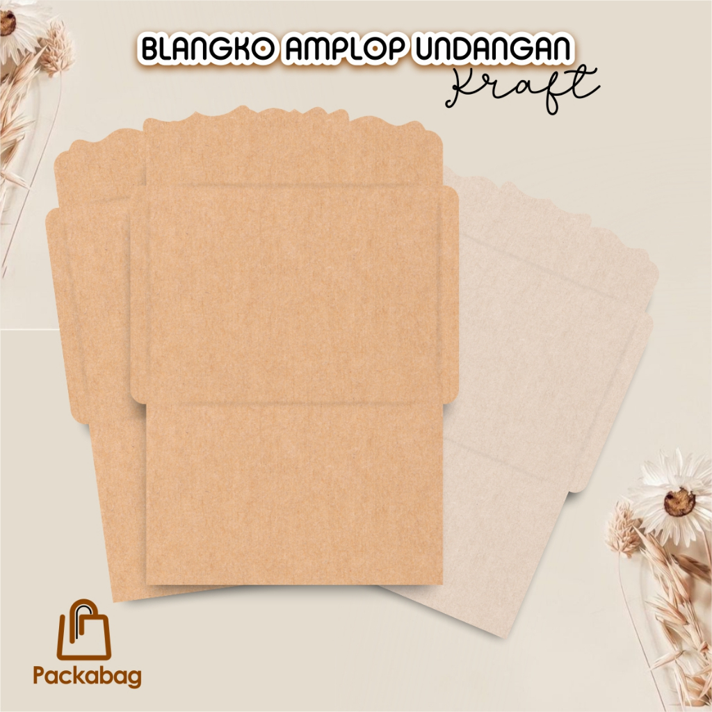 

(100 PCS) UNDANGAN AMPLOP PERNIKAHAN KRAFT COKLAT READY STOCK - AMPLOP UNDANGAN BLANKO KOSONG