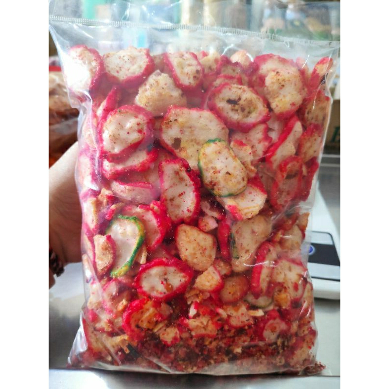 

Kerupuk Seblak Cikur Pedas