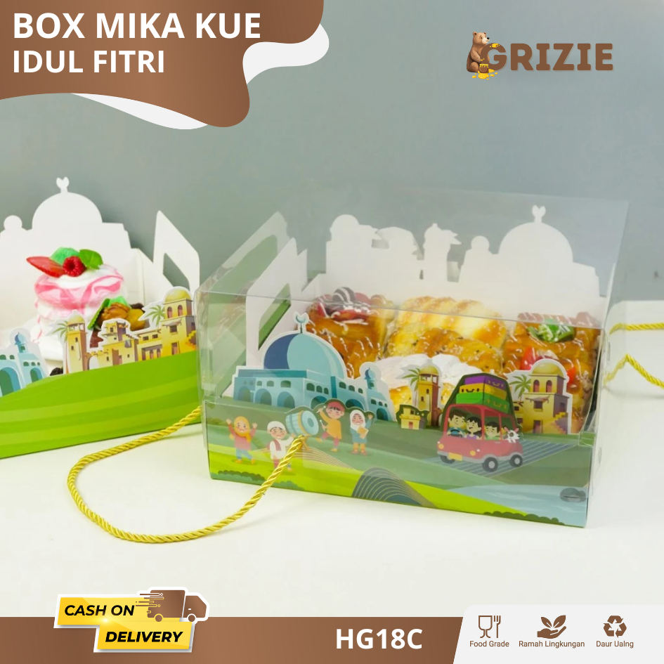 

Box Kemasan Idul Fitri / Box Lebaran Eid Mubarak / Box Kue Lebaran Idul Fitri 2025 / Box isi 4 Toples Kue Tebal Terbaru / Box Hampers Idul Fitri HG18C