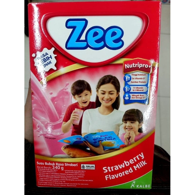 

ZEE Twinpack Reguler Susu Strawberry/Coklat 340Gr (2BOX)