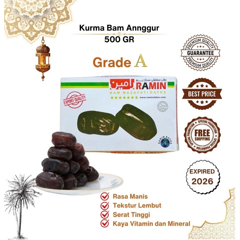 

Promo Kurma Madu Ramin