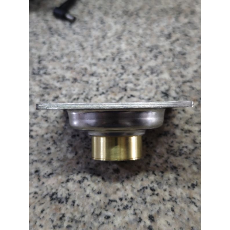 FLOOR DRAIN SARINGAN GOT STAINLESS 4INCH APPLE